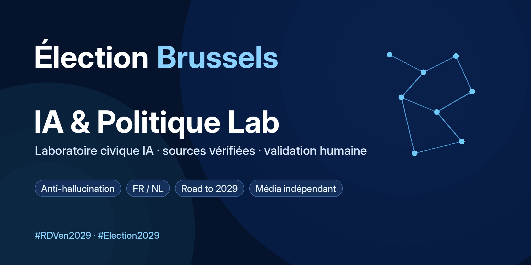 Élection Brussels — IA & Politique Lab : laboratoire civique IA, sources vérifiées, validation humaine.
