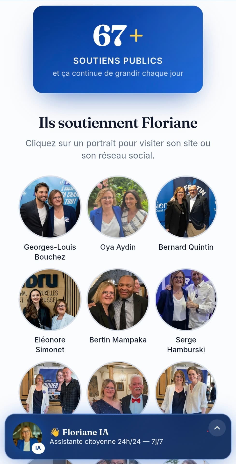 Mur des soutiens de Floriane Bonnier — capture 4/4